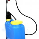 4 Gallon Backpack Manual Pump Water Sprayer Gardening Pesticides Fertilizers