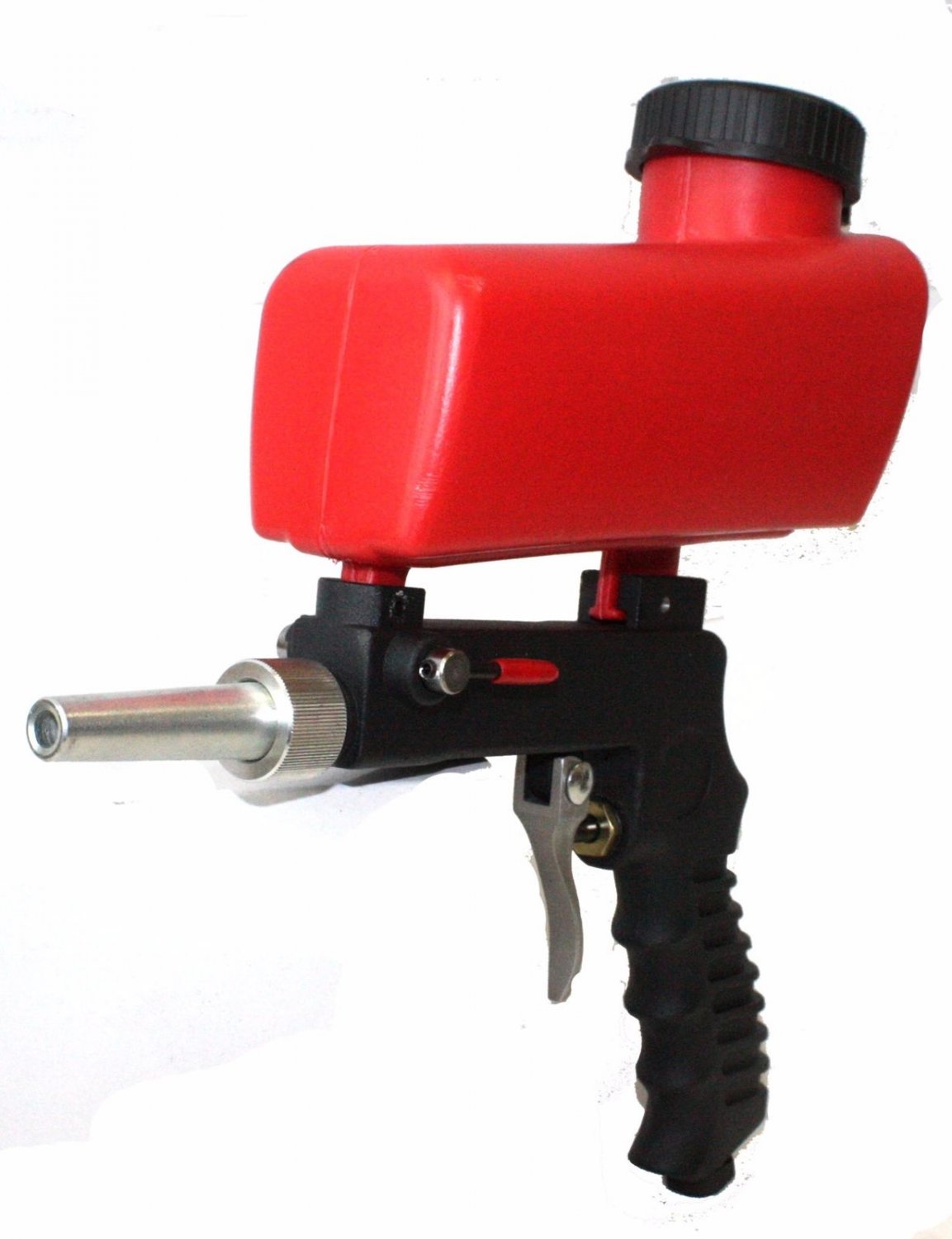 Gravity Feed Abrasive SandBlaster Gun w/ 20 oz. Hopper Spot Blaster Gun Sand