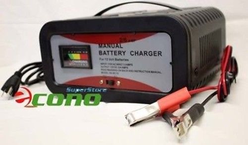 6V 12V  Volt 2AMP & 6AMP Dual  Battery Charger