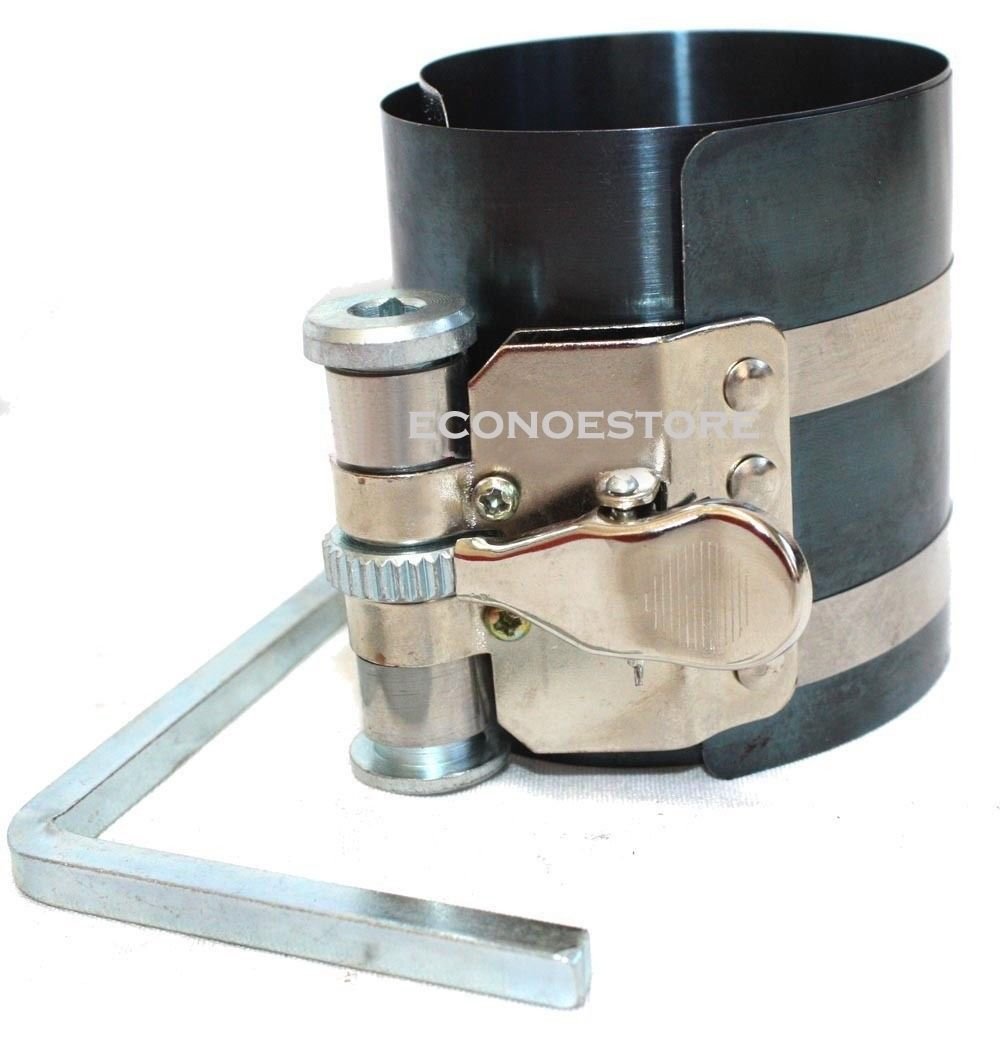 2-1/8" - 5"  Ratchet Style 3" Piston Ring Compressor Locking Fits 53mm - 125mm