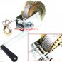 2000 lbs Hand Steel Cable Winch For Boat/Trailer New