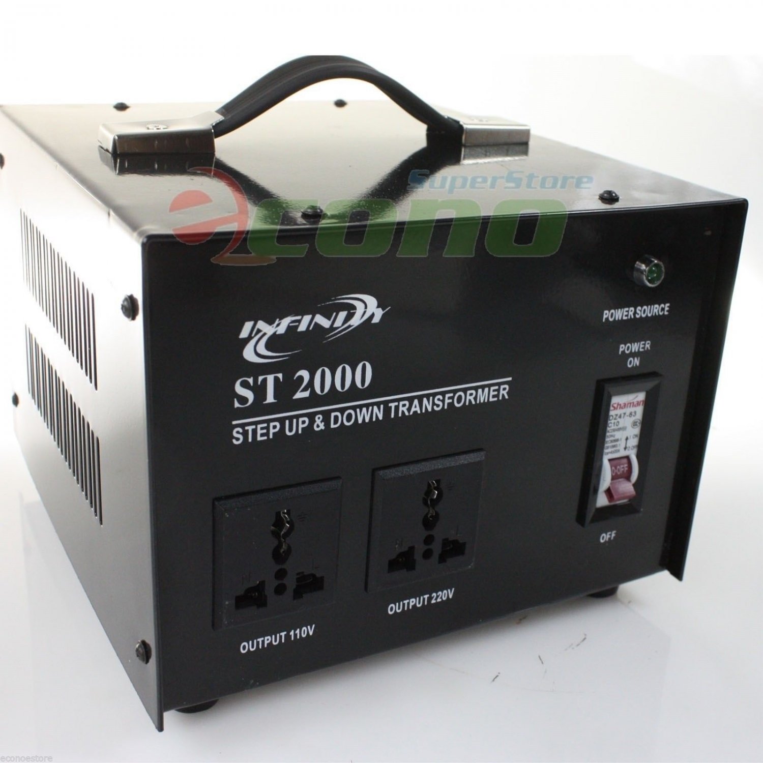 2000W Watts Step Up/Down Electric Voltage Converter Transformer 110v ...