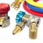 A/C Manifold Gauge Set R134A R12 R22 Refrigeration Service Kit w/ Couplers ACME