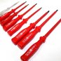 7PC INSULATED SCREWDRIVER & MAINS TESTER MAGNETIC TIPS HAND TOOL SET w/CASE