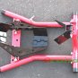 New Motorcycle Sport Bike Crusiser Locking Front Wheel Chock Mount Hold Stand