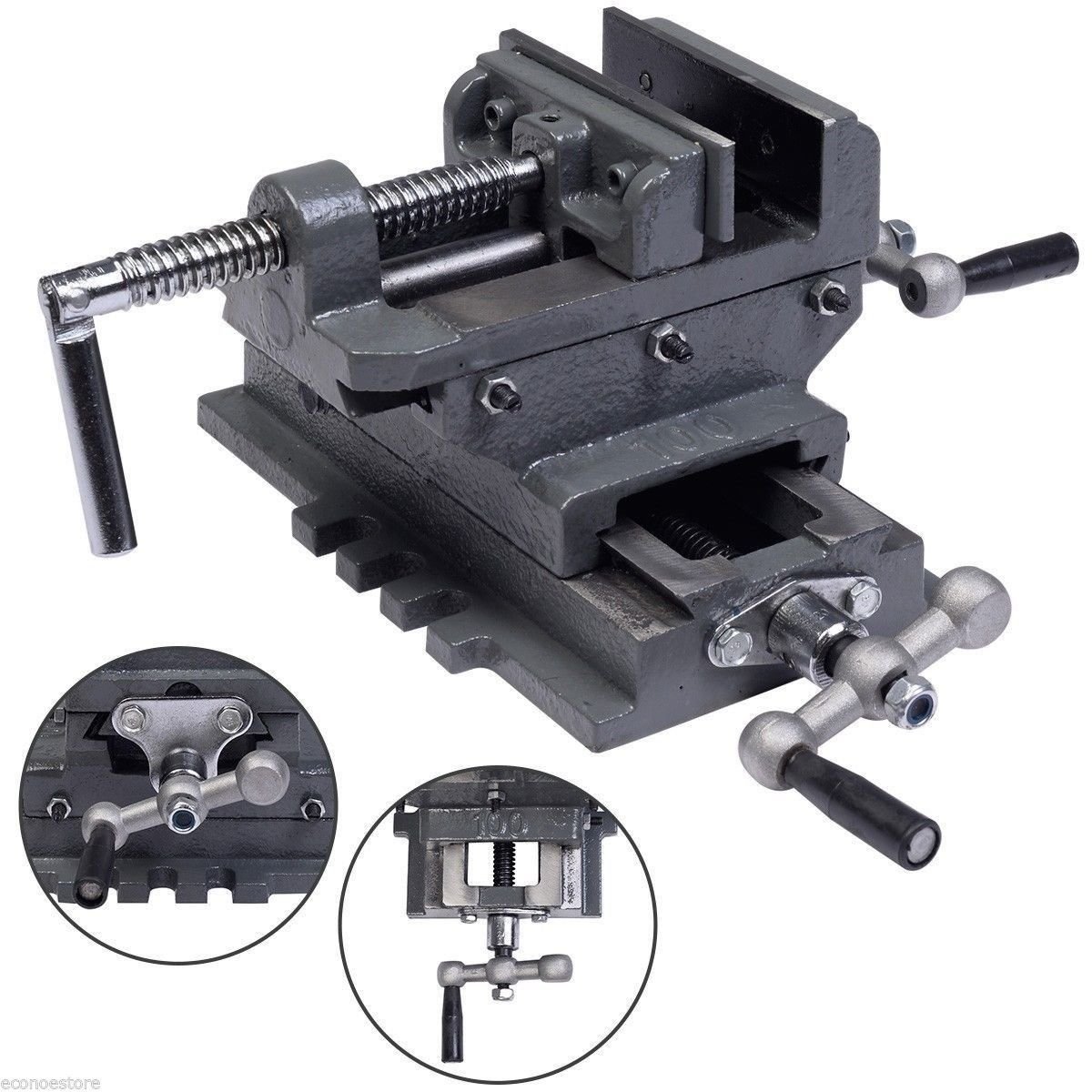 4&acirc;�� Machinist Cross slide drill press vise