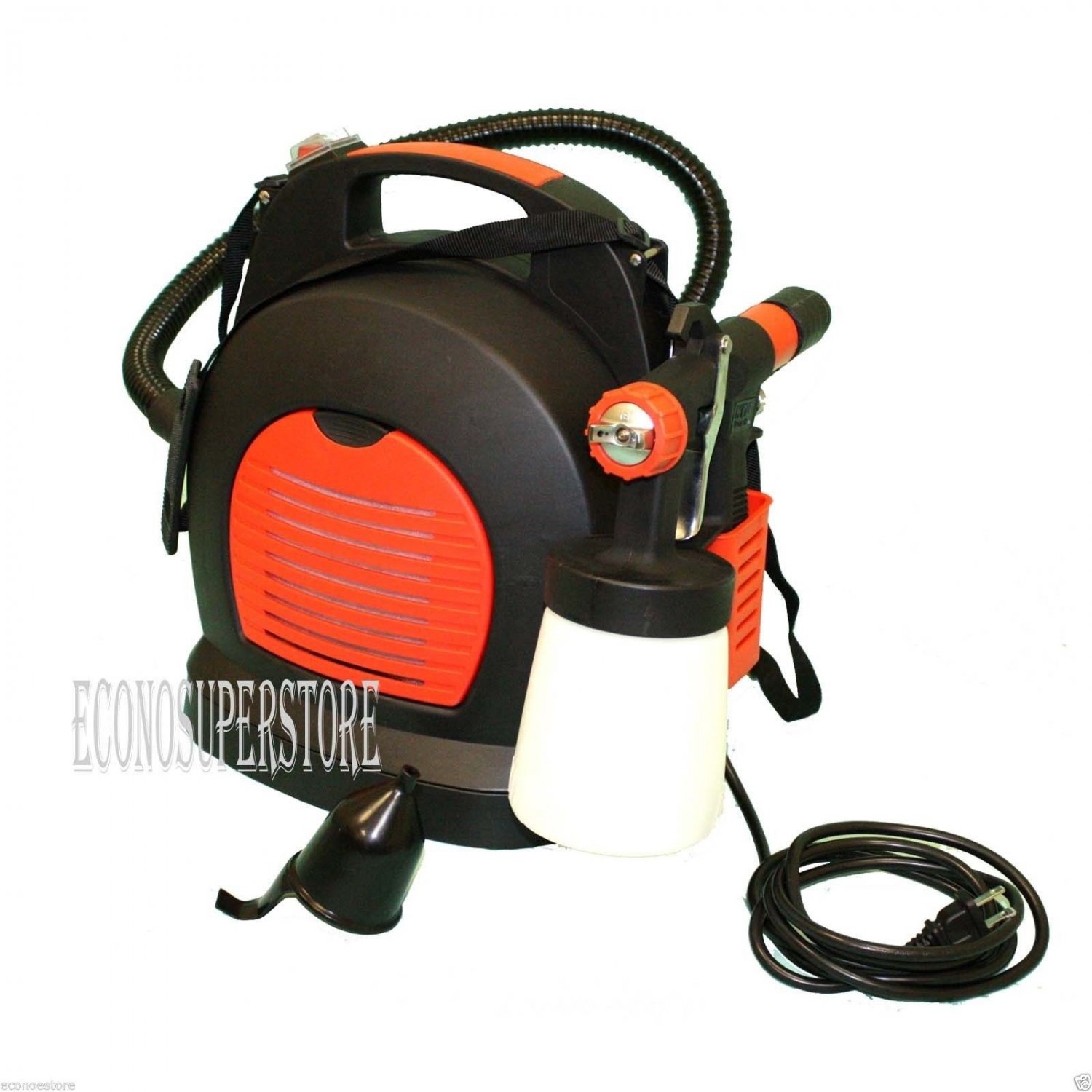 800W ELECTRIC AIR  COMPRESSOR HVLP PAINT SPRAY GUN PAINTER SPRAYER 1.8mm Nozzle