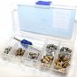 39PCS AC Valve Core R12 R134a Refrigeration Tire Valve Stem Cores Remover Tool