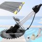 INGROUND AUTOMATIC SWIMMING POOL VACUUM CLEANER HOVER WALL CLIMB W/ 33FT Hoses