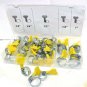 38pc Key Type Hose Clamp Assortment Assorted Worm Gear Tighten Hose Pipe Fitting