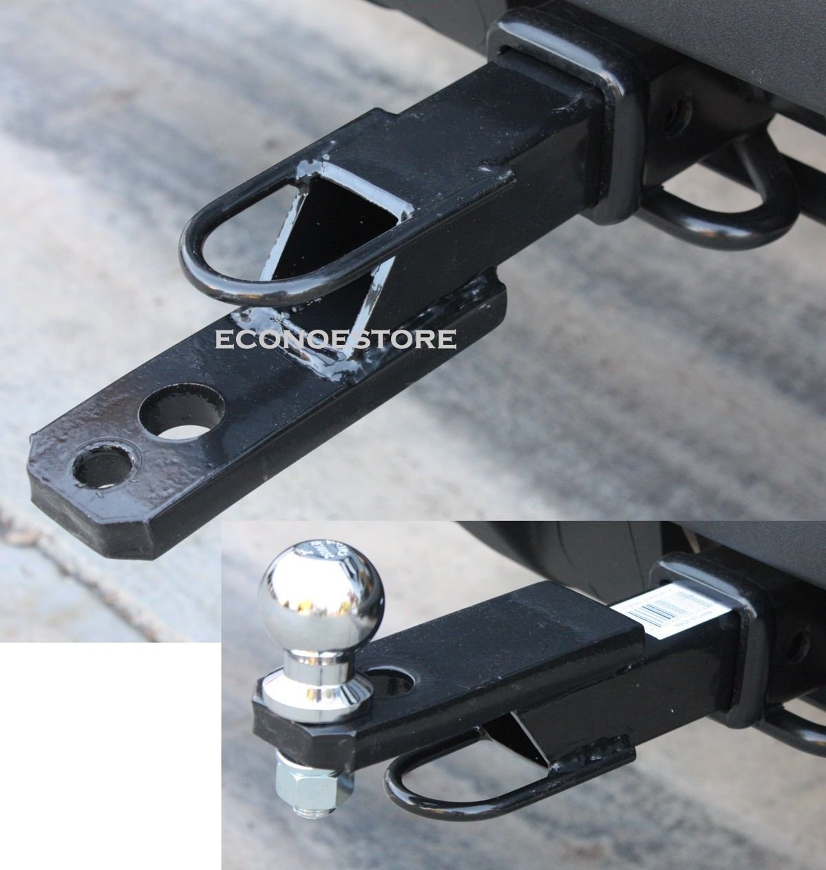 3-Way Receiver Mount Hitch 5000lbs Fit  2" Tow Receivers w/2"Ball  #TAIH0034-16
