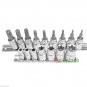 NEW 18PC 3/8" & 1/4" DR STAR SOCKET AND BIT SET FEMALE E-TORX