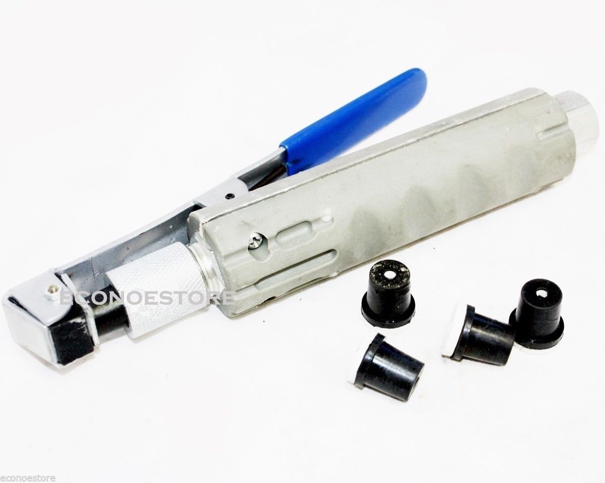 1/4" NPT 4 Nozzles Air Jet Air Sandblaster Gun With Tips Sand Blaster Auto Tools