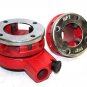 1-1/2" & 2" NPT PIPE THREADER DIES & HAND HELD RATCHET W/ PIPE CUTTER #2