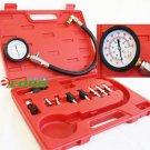 Diesel Gas Engine Compression Tester Kit Gauge Auto Motor Fuel Injection Tester
