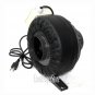 6" Inline Hydroponic Ventilation Fan Air Blower 440 CFM - 2890 RPM 110v