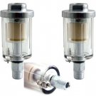 Lot 2 Water & Oil Separator Trap 4  Air Compressor 1/4"