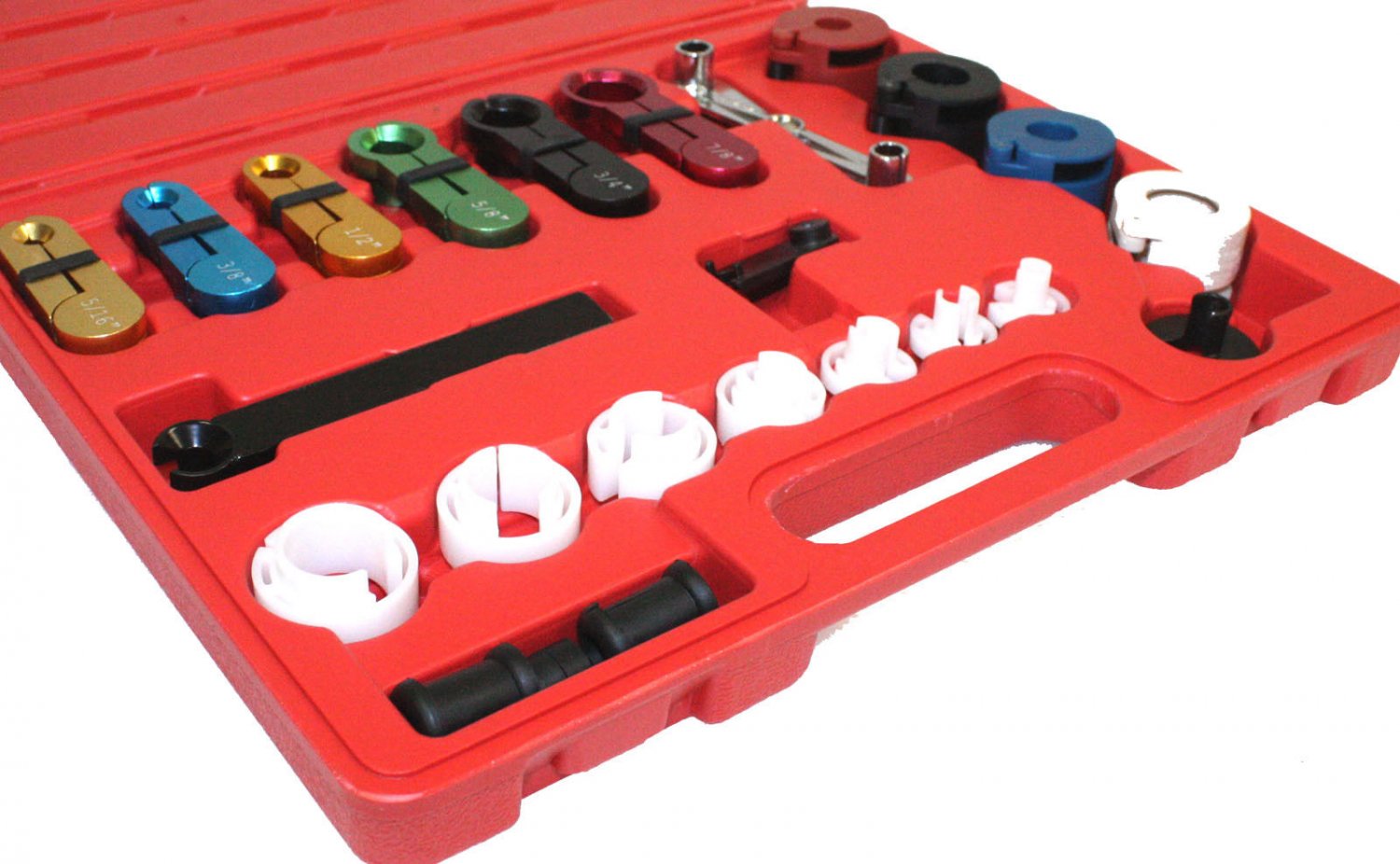21pc Fuel & Air Conditioning Disconnection Tool Kit 4 Separating AC Hoses Lines