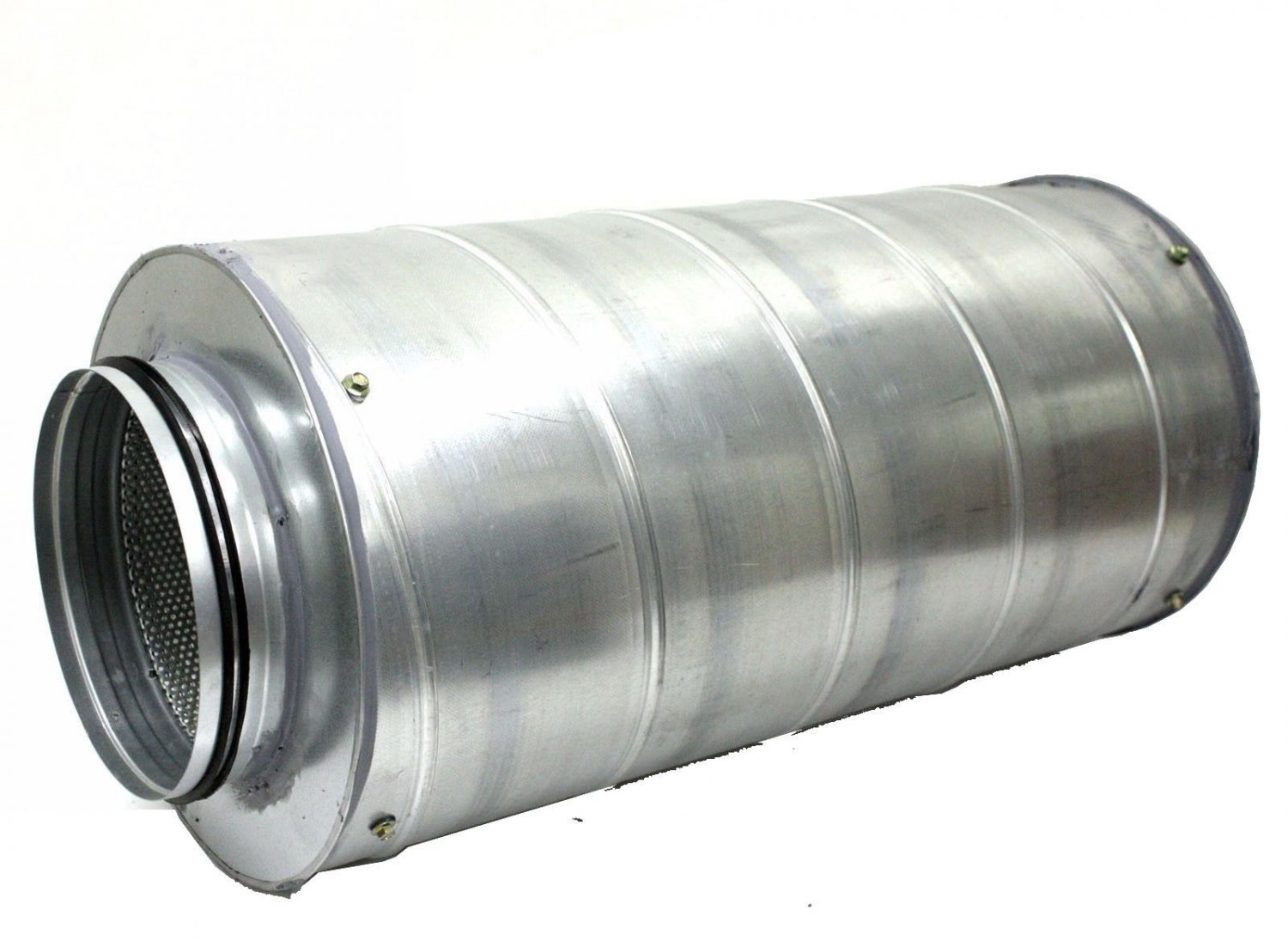 Silencer 8" x 24" Duct Muffler Inline Fan Blower Silencer Noise Sound