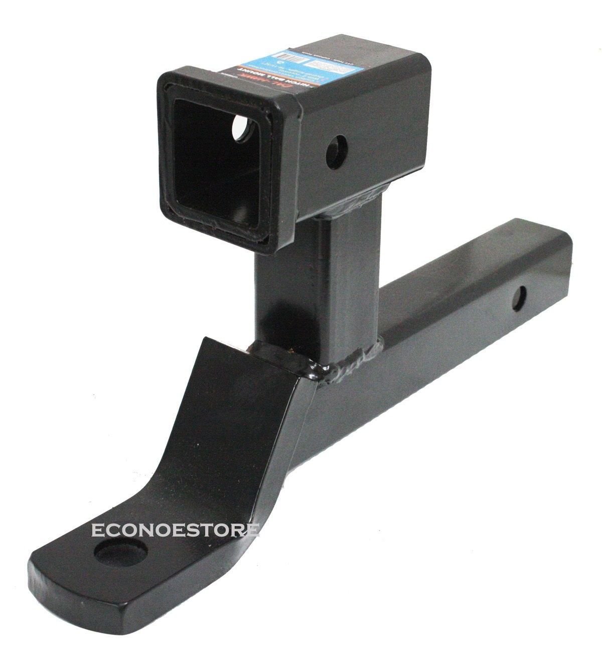 Bike Trailer Extension Receiver Towing Hitch Ball Mount Extender Adapter