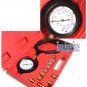 13pc Engine Oil Pressure Tester Gauge Diagnostic 500psi Test Kit w/Storage Case