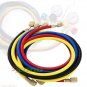 4 AC Refrigerant Charging Hoses R410a R134a 4x 60" 5ft HVAC 1/4" 5/8âSAE 800PSI