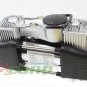 12V DC Twin Cyclinder Mini Metal Air pump Compressor Tire Inflator Kit 12 Volt