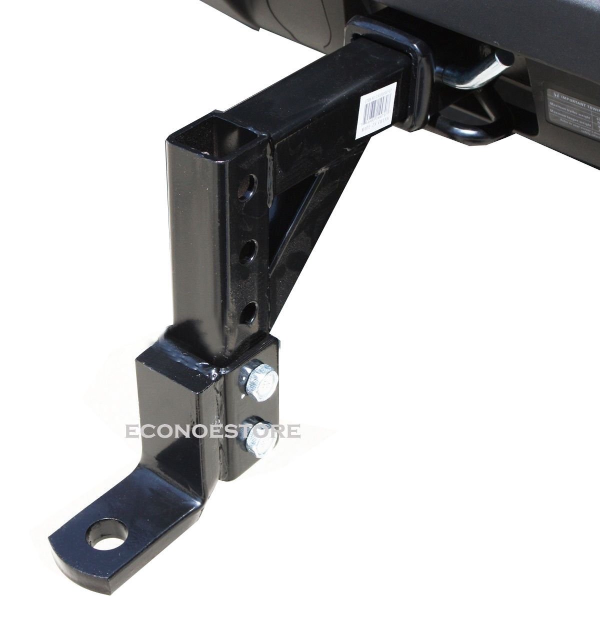 HD 10" Adjustable Trailer Drop Hitch Ball Mount for 2" Receiver Hauling Towing
