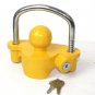 Lots of TWO Same Keys Universal Tow Trailer Coupler Lock Anti Theft Tow Away