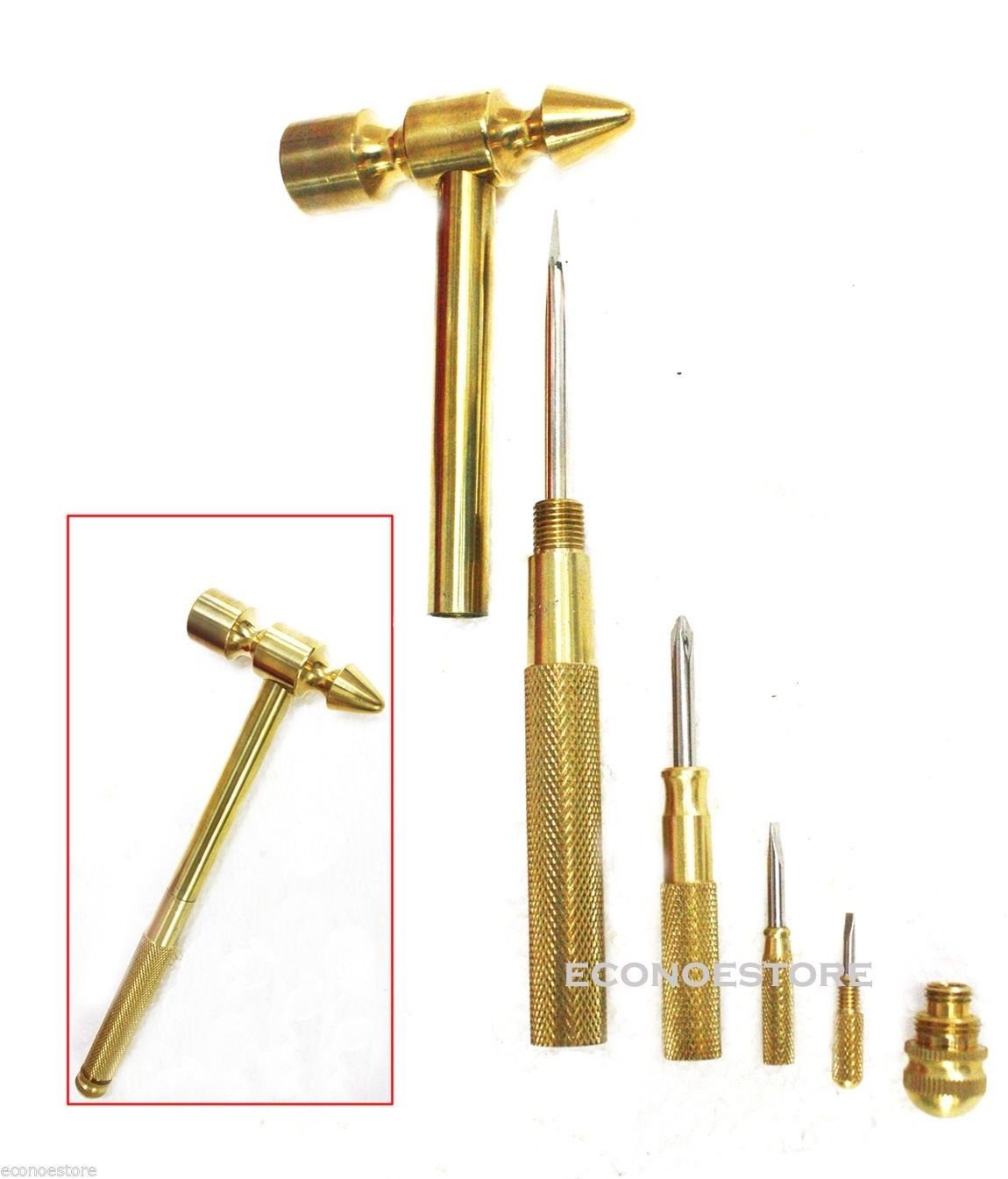 5 in 1 ( 4 Assorted Screwdrivers ) Tool Hammer Set 4pcs Screwdriver Set