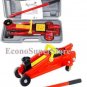 NEW 2 TON FLOOR JACK LIFT WITH SWIVEL WHEELS & BLOW CASE