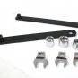 8pc SERPENTINE TIMING BELT TENSION TOOL KIT Idler Pulley Crow Foot Socket Wrench