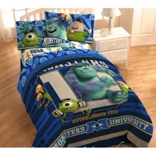 New Disney Monster University Sully & Mike Warm Comforter Kid's Bedding Blanket