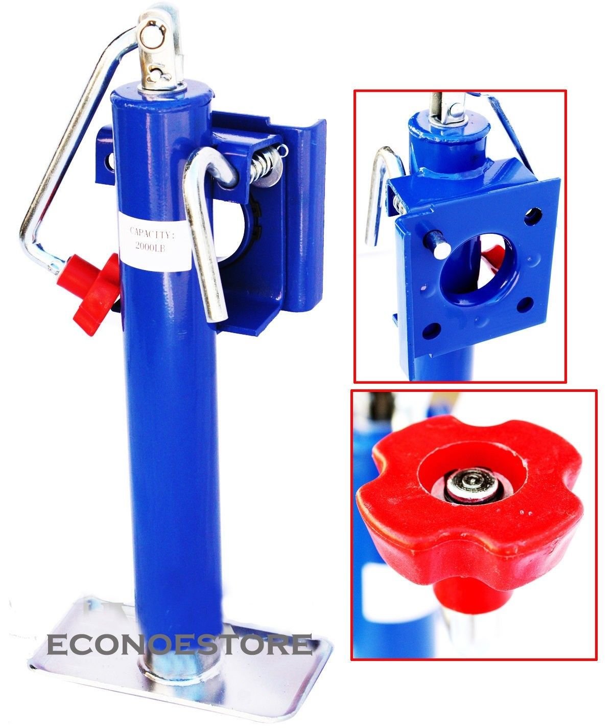 NEW TRAILER JACK RV PARTS TOOLS 2000LB CAPACITY NO WHEEL TOWING &HAULING