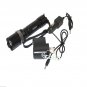 Tactical Police Creed 3W Rechargeable Flashlight 500 Lumen Dimmeable Flash light