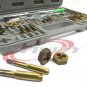 40 PC Titanium Coat METRIC MM Tap & Die Set Bolt Screw Extractor Puller Removal