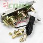 Mechanical TRIPLE 2" RACING AUTO GAUGES AMP METER WATER & OIL PRESSURE GAUGE