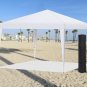Easy Pop Up Instant Canopy Party Event Shelter Beach Tent 10'x10' White EZ SetUp