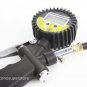 Digital Pressure Gauge Valves Tire Inflator Dial Dual Chuck Clip-On 0-255 PSI HD