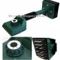 STEEL TOOTH CARPET KNEE KICKER STRETCHER INSTALLING INSTALLER W/TELESCOPE HANDLE
