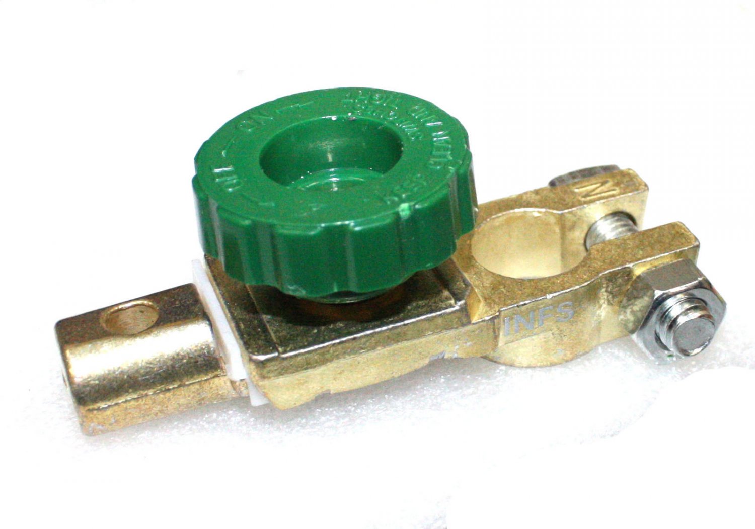 Lot 12 Auto Battery Terminal Disconnect Switch Link Brass Universal Fit