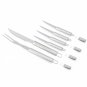 19pc BBQ Cooking Ware Stainless Steel Tool Barbecue Utensil Camping Set Cutlery