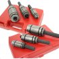 3PC EXHAUST MUFFLERS SPREADER TAIL PIPE EXPANDER 1-1/8" ~ 3-1/2" W/ Storage Case