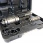 3PC EXHAUST MUFFLERS SPREADER TAIL PIPE EXPANDER 1-1/8" ~ 3-1/2" W/ Storage Case