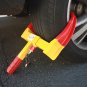 Max 19" Tire Wheel Lock Clamp Boot Tire Claw Trailer Car Truck Anti-Theft Towing