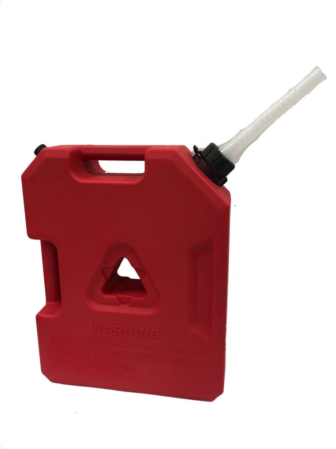 3 Gallon Plastic Jerry Can Refill Tank Gasoline Diesel Petrol Fuel Water+ Nozzle