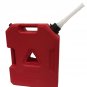 3 Gallon Plastic Jerry Can Refill Tank Gasoline Diesel Petrol Fuel Water+ Nozzle