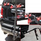 Hitch Mounted Two 2 Bike Bicycle Rack Carrier - Standard Hitch Receiver Mount