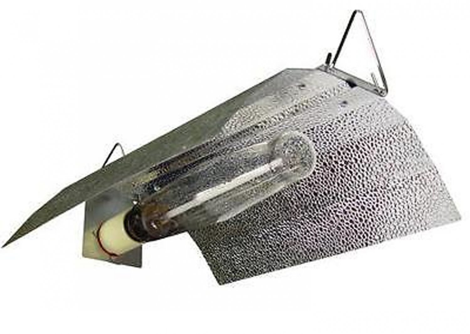 1000W HPS BULB & 24"x19" Open Wing Hood Reflector + Cord  Hydroponic Grow Light