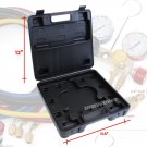 Carrying Case For 4 Way  R410a R22 R134a AC Manifold Gauge Kit Case Only